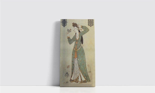Woman Çerçeveli Mdf Tablo 40x80 cm