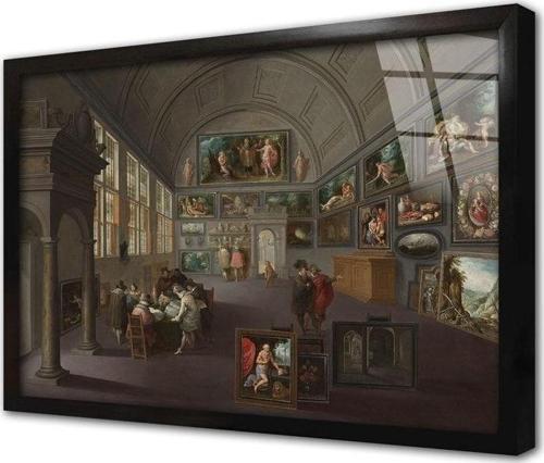 Resim Galerisi Giovanni Pannini Çerçeveli Cam Tablo 20x30 cm