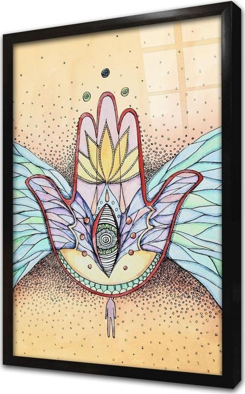 Din Çerçeveli Cam Tablo 30x40 cm