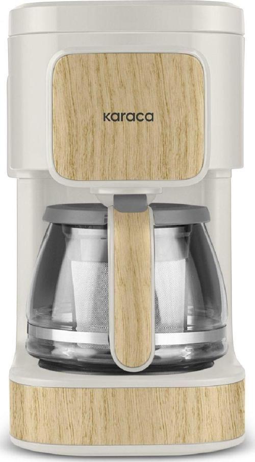 Just Coffee Aroma 2 in 1 Filtre Kahve ve Çay Demleme Makinesi Wood Craft