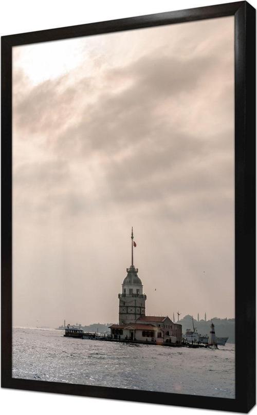 Istanbul Kız Kulesi Çerçeveli Mdf Tablo 20x30 cm