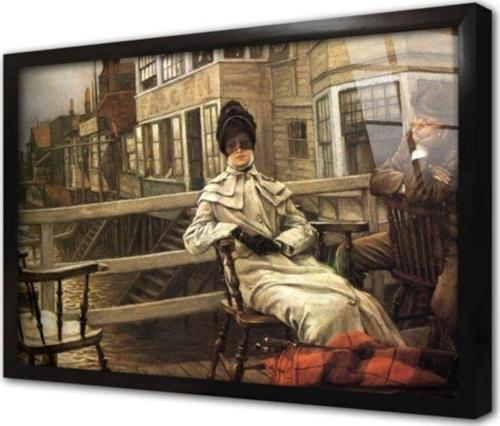 Yüzbaşının Kızı Çerçeveli Cam Tablo 20x30 cm