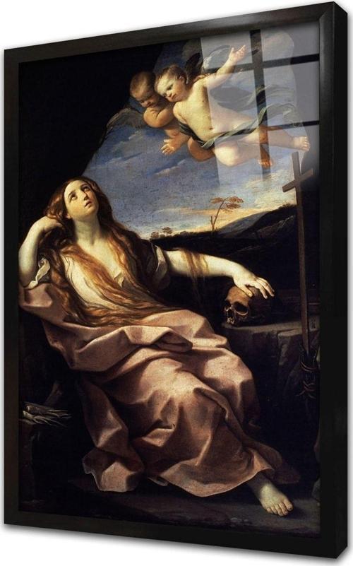 Guido Reni Mary Magdalene Çerçeveli Cam Tablo 30x40 cm