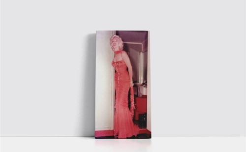 Renkli Marilyn Monroe Çerçeveli Mdf Tablo 20x30 cm