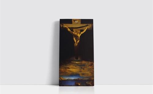 Çarmıhta Isa Salvador Dali Çerçeveli Mdf Tablo 20x30 cm
