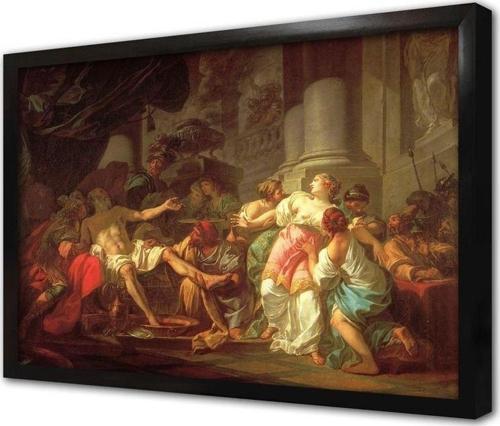 Seneca Ölüm Çerçeveli Mdf Tablo