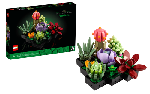 Creator Expert Botanic Collection 10309 Sukulentler +18 Yaş (771 Parça)