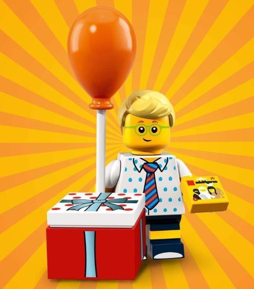 71021 Minifigure Series 18 - 16 Birthday Party Boy +8 Yaş (1 Parça)
