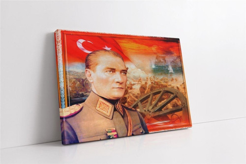 Çanakkale Savaşı Ve Atatürk Kanvas Tablo