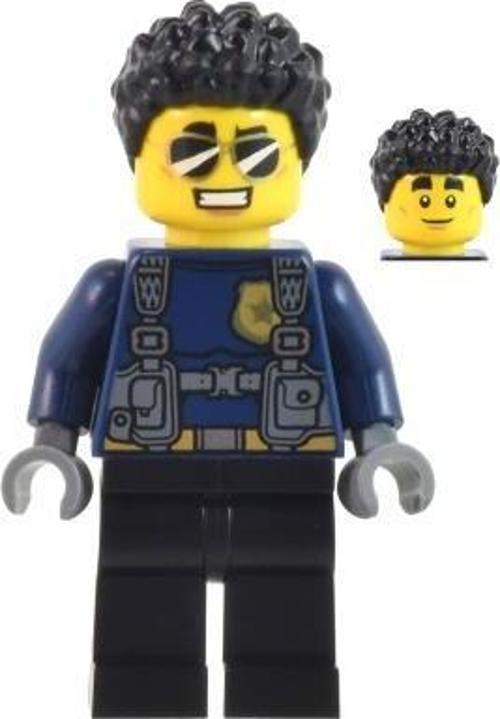Minifigür City Police Officer - Duke DeTain