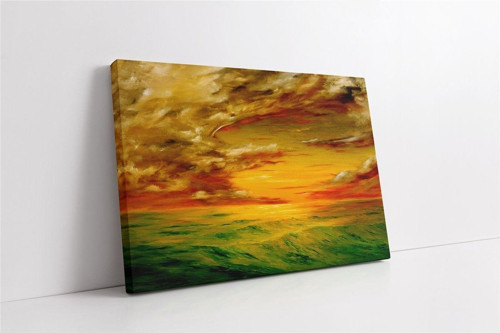 Gün Batımı Kanvas Tablo