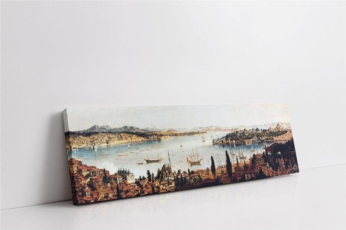 Istanbul Panorama Kanvas Tablo