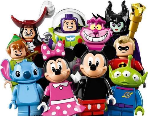Minifigür Disney - 71012 - Minifigür Serisi - Tam Set +5 Yaş (18 Parça)