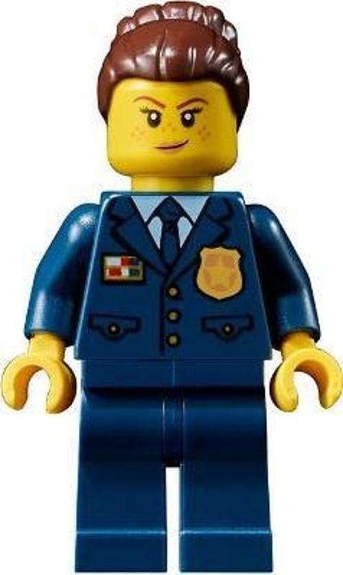 Minifigür City Police Officer Female +5 Yaş (1 Parça)