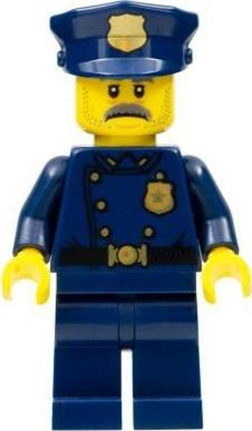 Minifigür Police Officer Moustache (1940s Era) +5 Yaş (1 Parça)