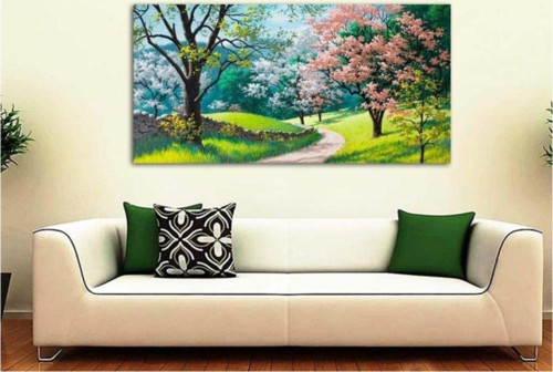 Manzara Kanvas Tablo 50x150 cm Ls033 50x150 cm