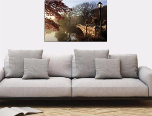 Köprülü Manzara Fotoğraf Kanvas Tablo 60x90 60x90 cm