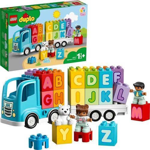 DUPLO 10915 Alfabe Kamyonu Yapım Seti - Okul Öncesi Çocuk için Öğretici Oyuncak +2 Yaş (36 Parça)