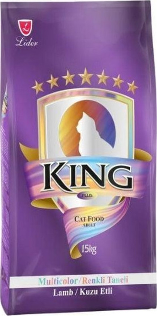 Multicolor Renkli Taneli Kuzu Etli Yetişkin Kedi Maması 15 Kg