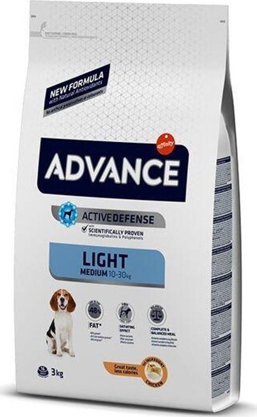 Light Medium Tavuklu Orta Irk Diyet Köpek Maması 3 Kg