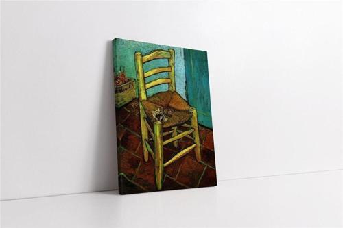 Sandalye Vincent Van Gogh Kanvas Tablo