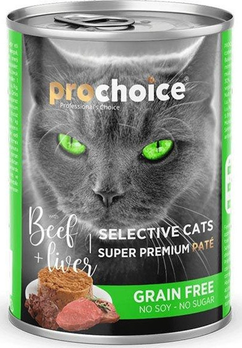 Selective Biftek ve Ciğerli Yetişkin Konserve Kedi Maması 400 Gr
