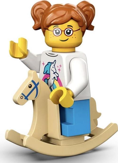 71037 Minifigure Series 24 - 11 Rockin' Horse Rider 5 Yaş (1 Parça)