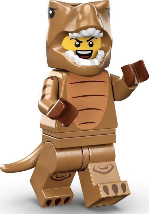 71037 Minifigure Series 24 - 6 T-Rex Costume Fan 5 Yaş (1 Parça)