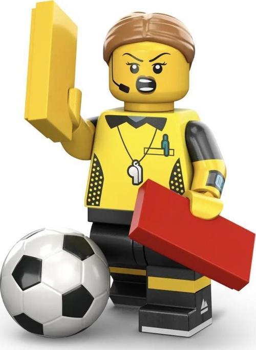 71037 Minifigure Series 24 - 1 Football Referee +5 Yaş (1 Parça)