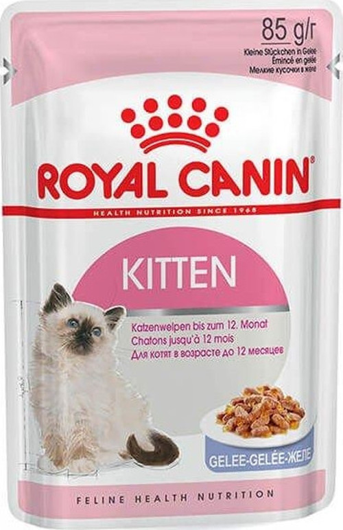Kitten Jelly Pouch Yavru Konserve Kedi Maması 85 Gr
