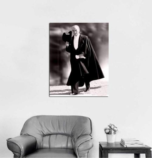 Smokinli Atatürk Kanvas Tablo 30x40 cm 30x40 cm