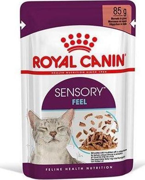 Sensory Feel in Gravy Adult Yetişkin Kedi Konservesi 12 Adet 85 Gr