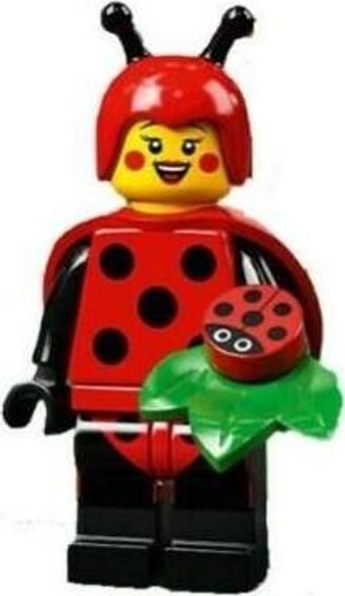Minifigür - Seri 21 - 71029 - Ladybird Girl +5 Yaş (1 Parça)