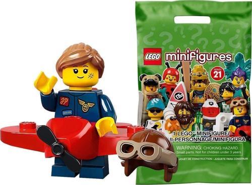 Minifigür - Seri 21 - 71029 - Airplane Girl +5 Yaş (1 Parça)