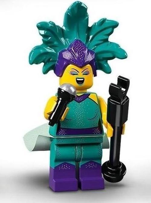 Minifigür - Seri 21 - 71029 - Cabaret Singer +5 Yaş (1 Parça)