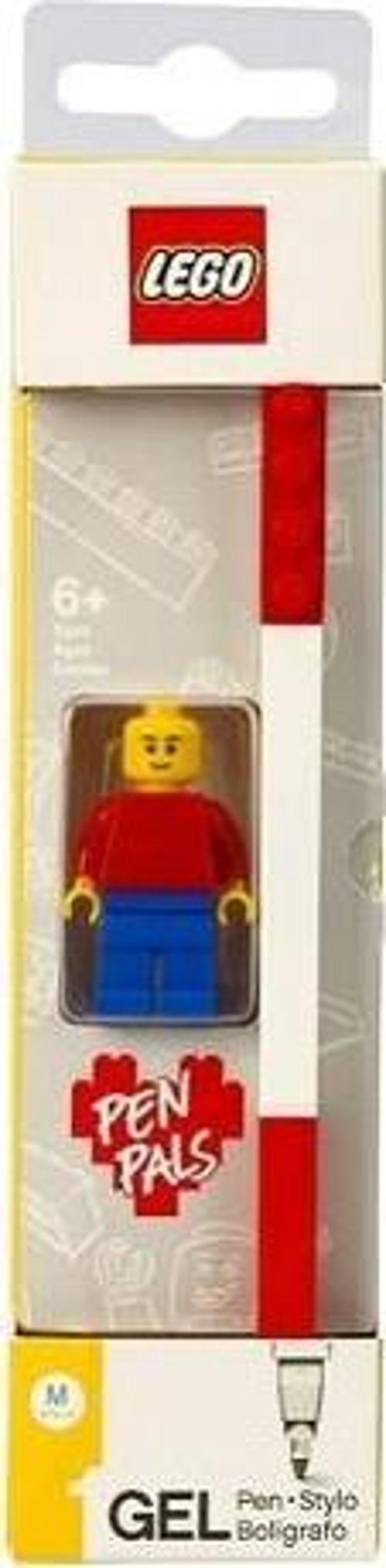 Pen, Gel Pen - Red with Minifigure