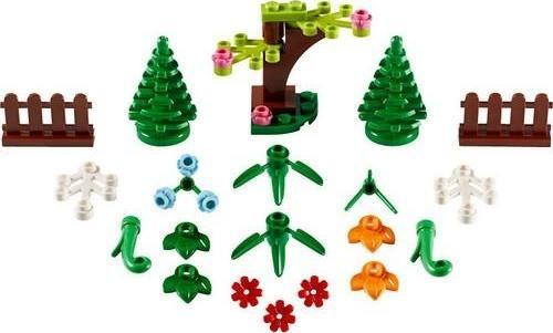 Seasonal 40376 Botanical Accessories Polybag +6 Yaş (32 Parça)