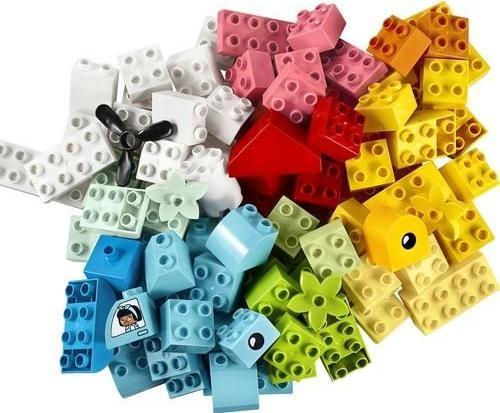 Classic DUPLO 10909 Classic Kalp Kutu +2 Yaş (80 Parça)