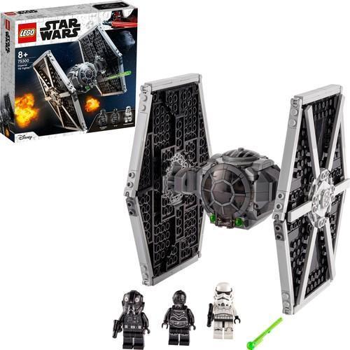 Star Wars İmparatorluk TIE Fighter 75300 - Çocuklar için Yıldız Savaşları Oyuncak Yapım Seti +8 Yaş (432 Parça)