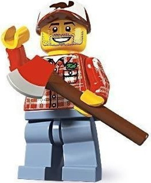 Minifigür - Seri 5 - 8805 - Lumberjack +5 Yaş (1 Parça)