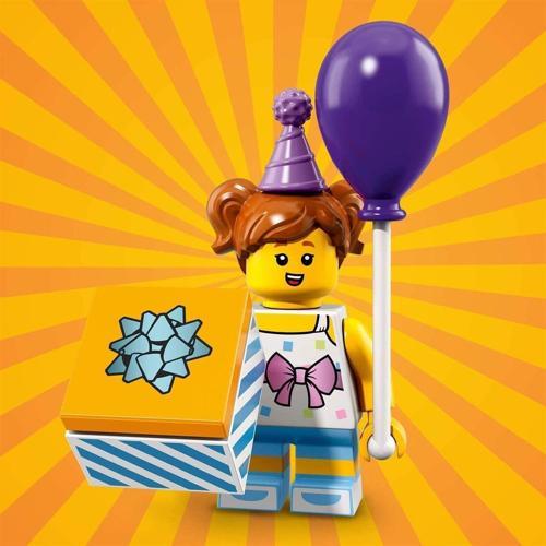 71021 Minifigure Series 18 - 6 Birthday Party Girl +5 Yaş (1 Parça)
