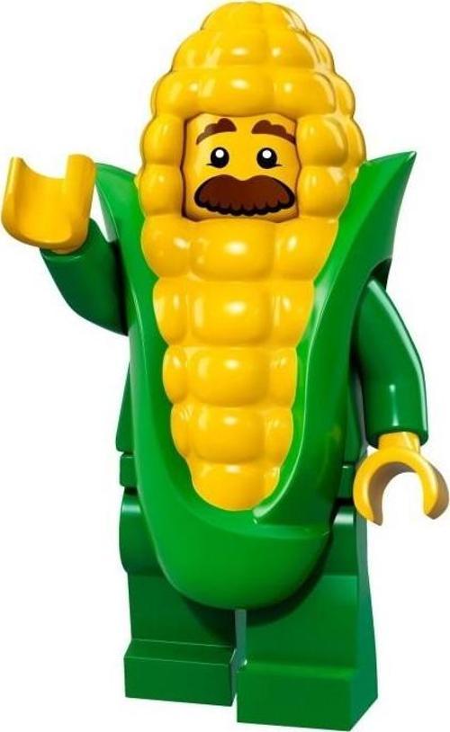 Minifigür - Seri 17 - 71018 - 4 Corn Cob Guy