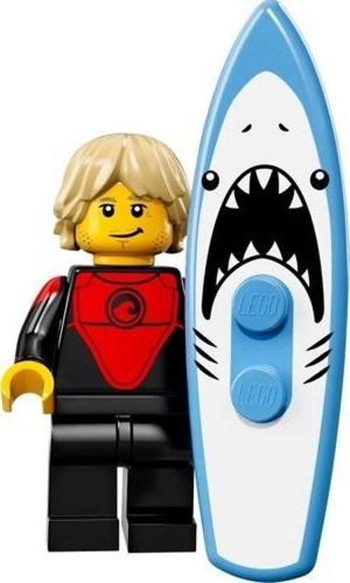 Minifigür - Seri 17 - 71018 - 1 Professional Surfer +5 Yaş (1 Parça)