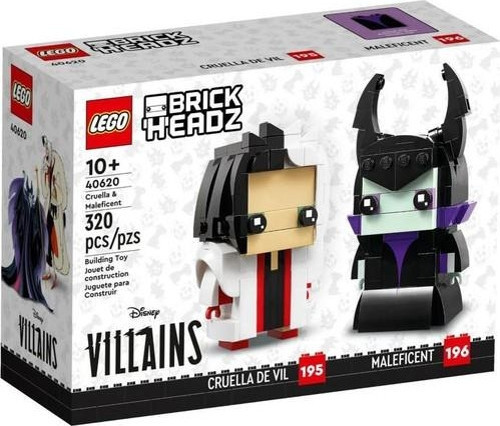 Classic Brickheadz 40620 Cruella And Maleficent +10 Yaş (320 Parça)