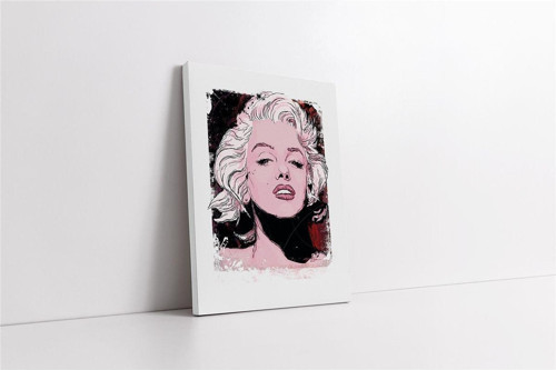 Soyut Marliyn Monroe Kanvas Tablo