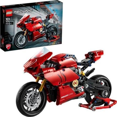 Technic 42107 Ducati Panigale V4 R Motorsiklet (646 parça)
