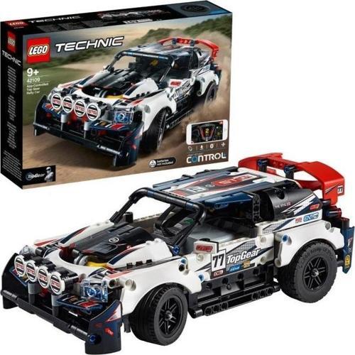 Technic 42109 Uzaktan Kumandalı Top Gear Ralli Arabası Yapım Seti (463 Parça)