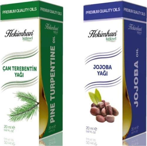 Çam Terebentin Yağı 20 Ml Ve Jojoba Yağı 20 Ml