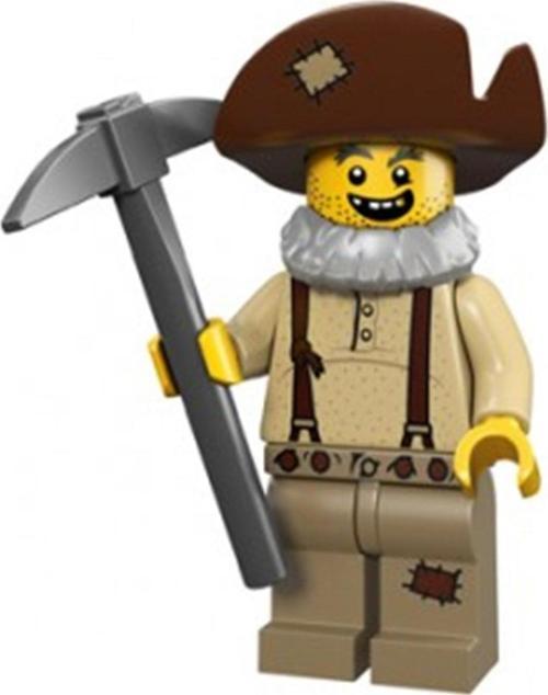 Minifigür - Seri 12 - 71007 - Prospector +5 Yaş (1 Parça)