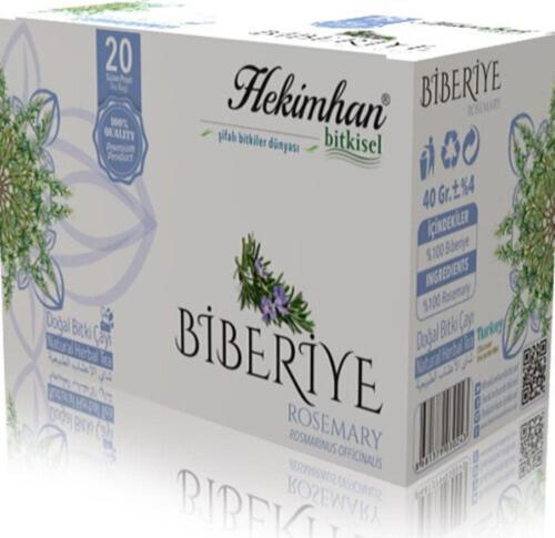 Bitkisel Biberiye Doğal Bitki Çayı 20 Süzen Poşet